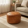 Non Slip Round Lazy Sofa Cover Fillable Large Capacity Storage Bag Pouf Seat For Home Living Room Decoration