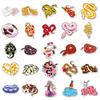 50 Cute Snake Zodiac Animal Stickers: Waterproof, Decorative Graffiti for Notebooks & Cups