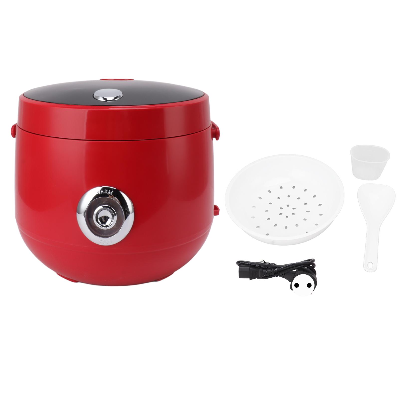 Vestidos 900W Multifunctionele Elektrische Snelkookpan met Grote Capaciteit 5L Intelligente Rijstkoker voor Slow L rood zwarte kleur