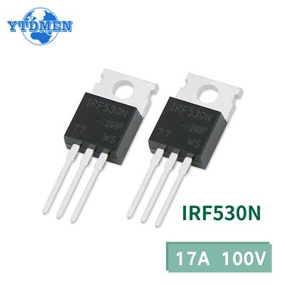 5 sztuk IRF530NPBF MOSFET Tranzystor IRF530 17A 100V TO-220 Zestaw Tranzystorów