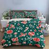 Festive Holiday Charm Bedding Sets Duvet Cover Sets Duvet Covers Pillowcases(1*Duvet Cover 2*Pillowcases Without Duvet Insert)