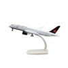 20cm Scala Metallica Aereo Air Canada Airlines B787 Airways Modello Aereo Giocattolo Diecast Aerei Kit di Costruzione Con Ruote Collezione