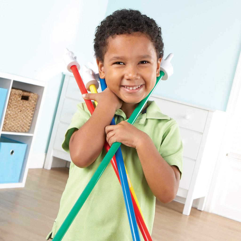 Learning Resources 24 Inch (61cm) Hand Pointers, Pack of 3, LER 1960