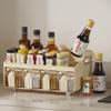 Handle Spice Racks Luxury Freestanding Multifunctional Spice Jars Set Space Saving Pantry Container Seasoning Box Cooking