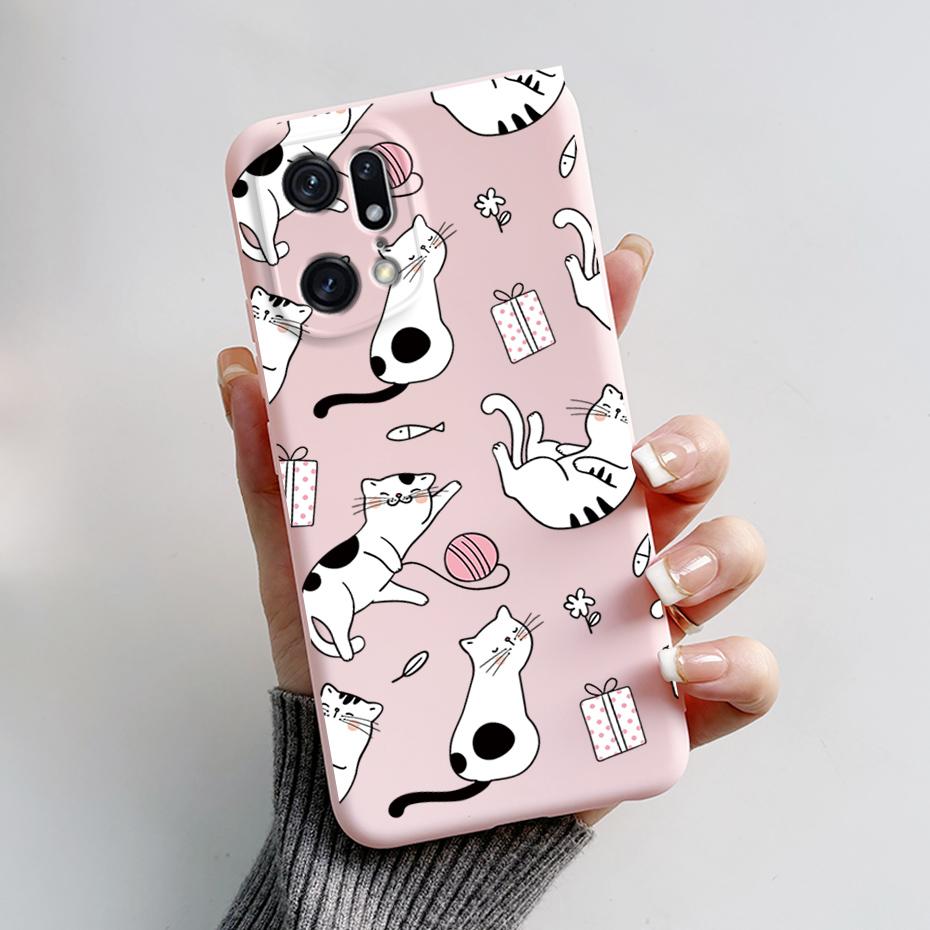 For Oppo Find X5 Pro Lite Phone Case Cute Astronaut Soft Slim TPU Silicone Back Cover For Oppo Find X 5 X5Pro X5Lite Bumper Capa