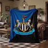 Coperta in Flanella con Stampa del Newcastle United Calcio Morbida Calda Coperta da Divano Letto per Casa Ufficio Camera da Letto