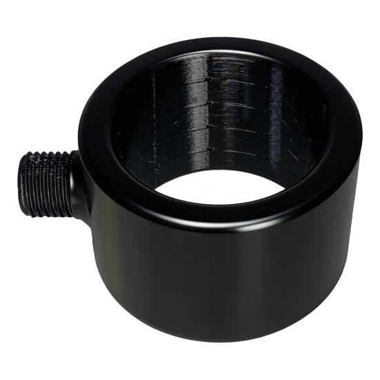 Men Shower Nozzle Powerful Supercharging Hydromassage Standard Thread Interface Fits Most Pipes 360-Degree Ring Water Spray Spiral Nozzle