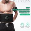 Cordless Abdominal Muscle Toner Easy Using Body Muscle Shaping Belt for Home Gym Office