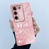 For VIVO V27 V29 5G Phone Case V25E LATAM V27E V29E Cover Fashion Simplicity Flower Soft Liquid Silicone Protective Shell Fundas