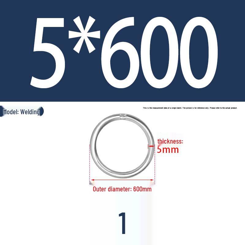 304 Stainless Steel Seamless O-Ring for Lifting and Hammock Yoga Connection
