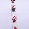 Festival Stair Climbing Elf Decorations 2PCS Durable Polyester Hanging Ornaments Christmas Party Decoration