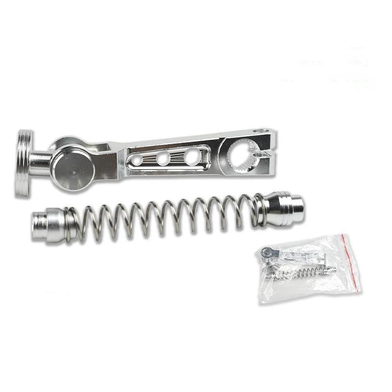 New 1Set Motorbike Accessories Cnc Brake Arm Kit With Spring Alloy Universal Modified Motorcycle Rocker Arm Bracket
