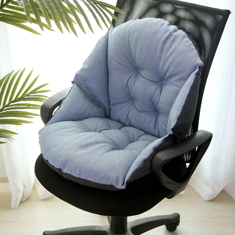 

Comfort Semi-Enclosed One Seat Cushion for Office Chair Pain Relief Cushion Sciatica Bleacher Seats with Backs and Cushion светло-синий