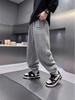 Boys' Striped High-Street Cuffed Sweatpants - Trendy Spring/Autumn Activewear