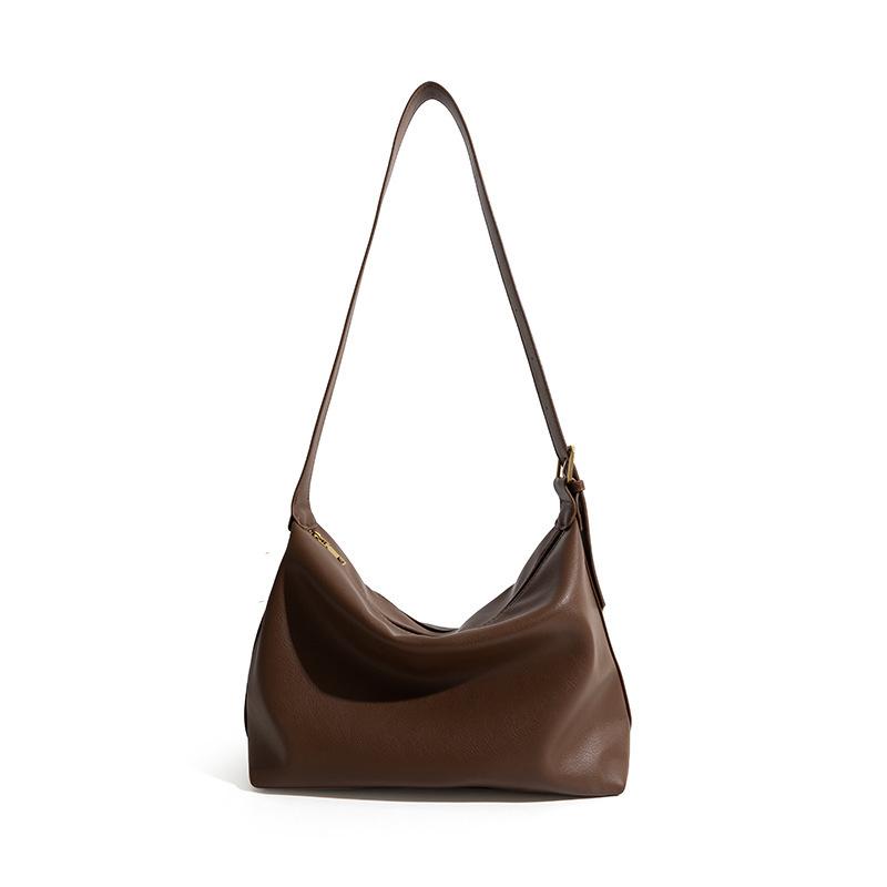 

Autumn and winter women s bags 2025 new fashion versatile bags soft surface large capacity high sense oblique span tote bag women