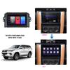 2 Din Autoradio Blende TOYOTA Fortuner 2015-2020 Auto Stereo Audio Player DVD Panel Armaturenbrett Einbausatz Rahmen Mittelkonsole Halter