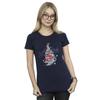 Disney Womens/Ladies The Nightmare Before Christmas Scary & Bright Cotton T-Shirt