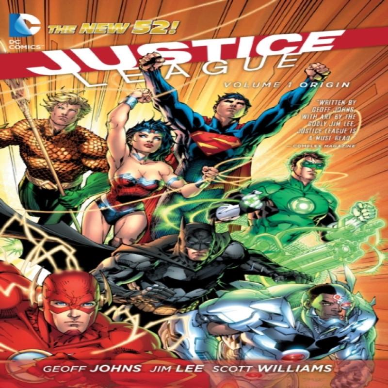 Justice League Vol. 1 Origin The New 52 by Geoff Johns Paperback Book 9781401237882