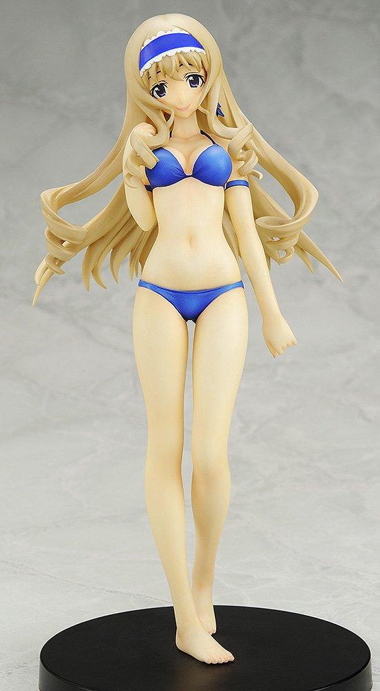 IS Cecilia Alcott Swimsuit Scale PVC Painted Finished [Infinite Stratos] Ver. (1/8 Product)