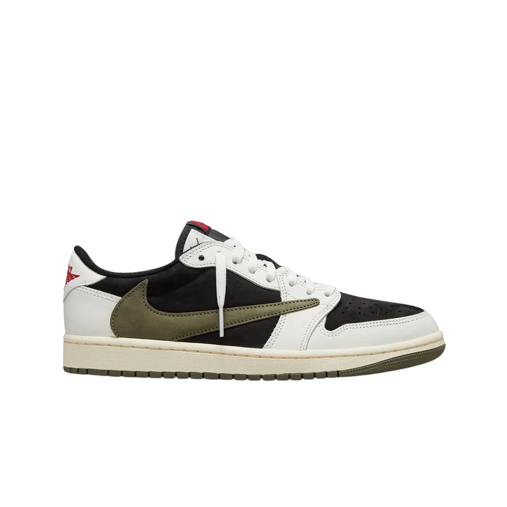 (w) Jordan 1 X Travis Scott Retro Low Og Sp Medium Olive