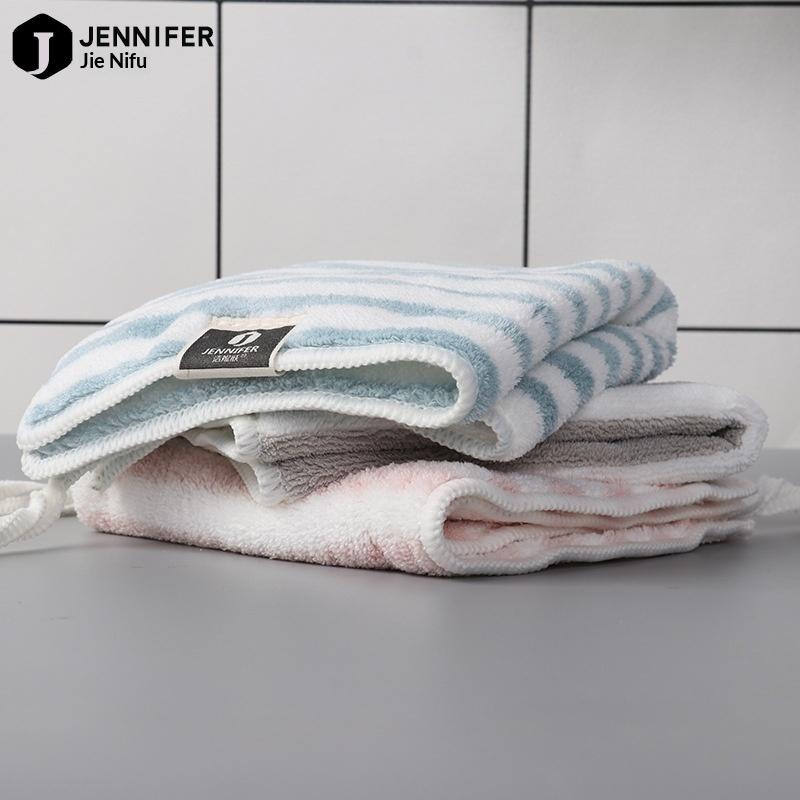 Factory Soft Skin-friendly Striped Small Square Edging Towel New Style Fiber Absorbent Handkerchief Quick-drying