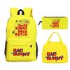 For All Teen Pop Singer Print Rucksack USB Charging Interface Big Organizer Rucksack Back To School Trip Daily School Book Carrier