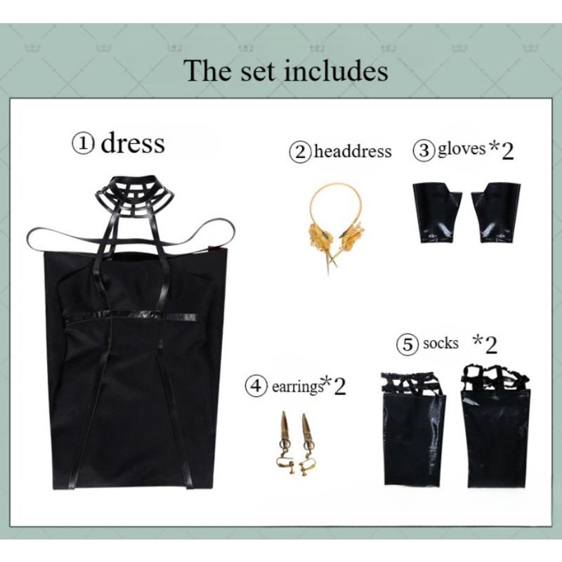 

Аниме Spy × Family Кос Костюм SPYxFAMILY Йор Форджер Косплей Костюм Принцесса Шипов Женский M