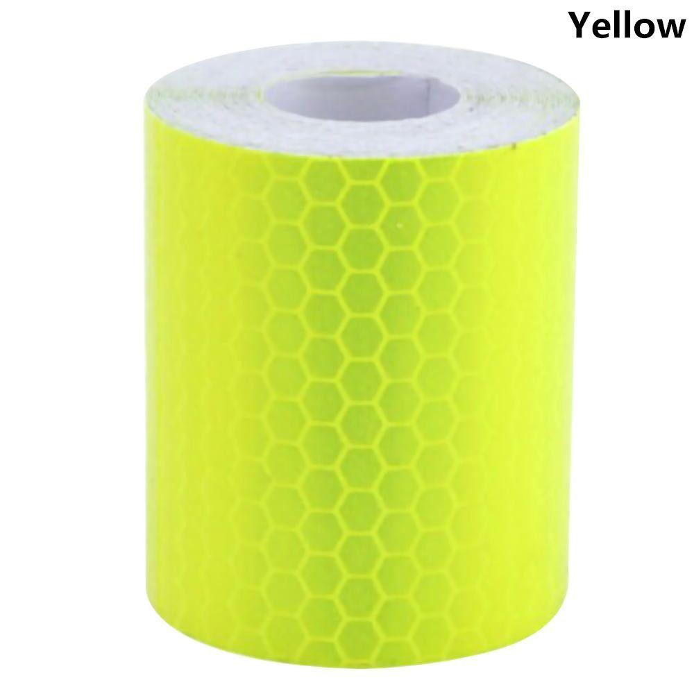 1m*5cm Car Bicycle Safety Warning Reflector Protective Tape Stickers Strip Roll Reflective Sticker