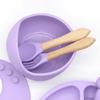 Silicone Suction Baby Tableware Set