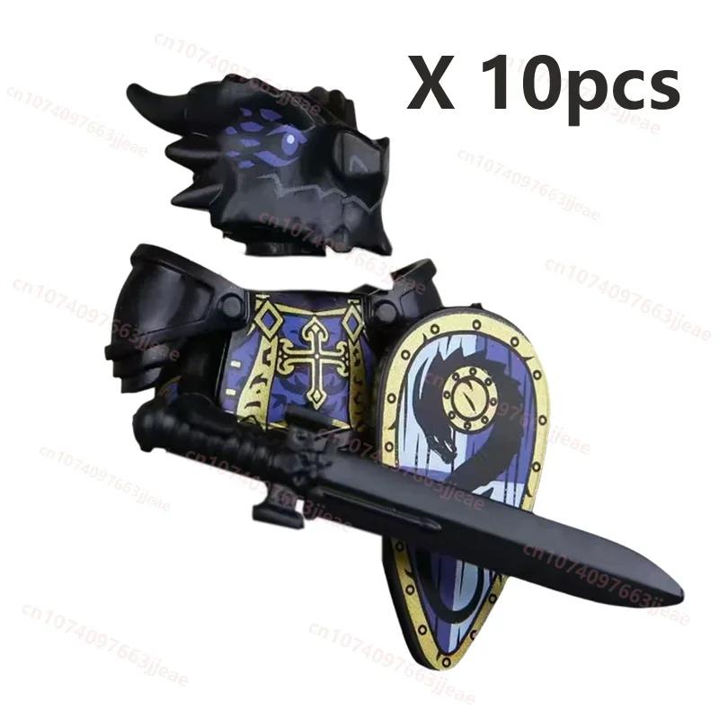 048 047 Undead Dragon Knight Bricks Anime Dragon Knights Building Blocks DIY Action Figure Collection Model Decor Doll Toy Gift