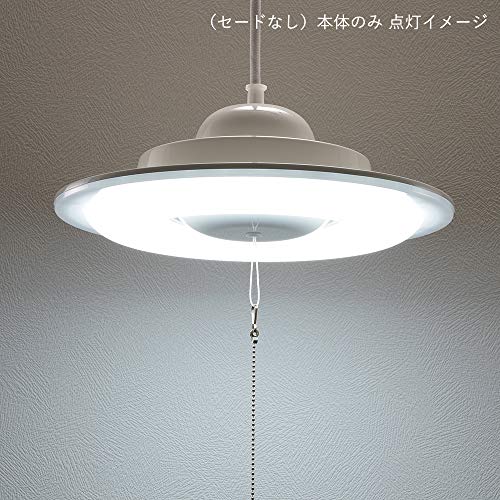 OHM Electric LED Pendant Light (Shade Sold Separately), 8-Tatami Size, 3-Level Dimming, Daylight, LT-Y40D8G-RP, 06-3878