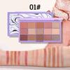 15 Colors Velvet Neutral Pigment Nude Eyeshadow Palette Make Up Baked Minerals Matte Shimmer Eye Shadow Plaet Cosmetic
