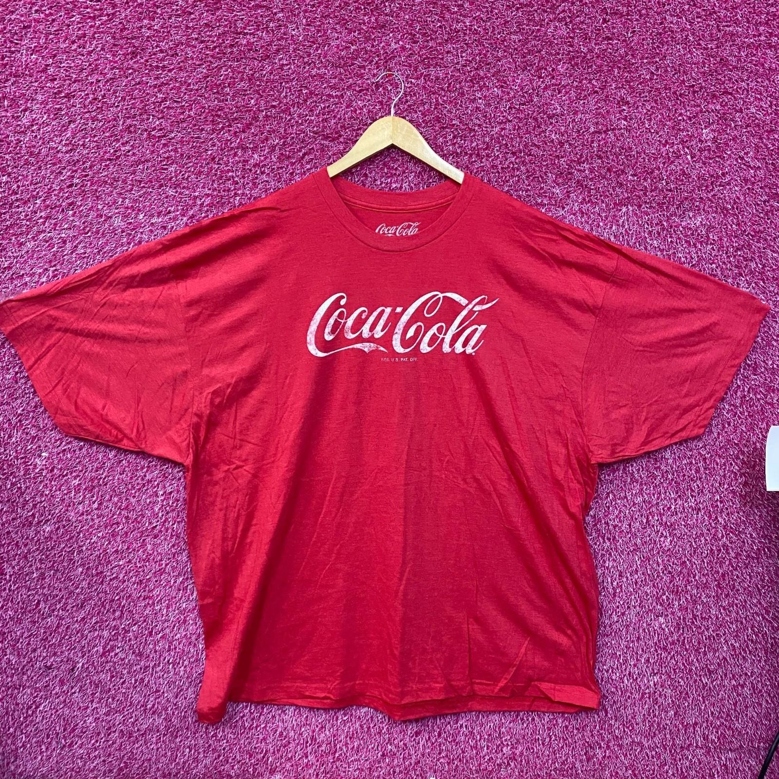 Красная футболка Coca-Cola 5XL XL