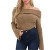 I Saw It First Womens/Ladies Bouclé Bandeau Jumper