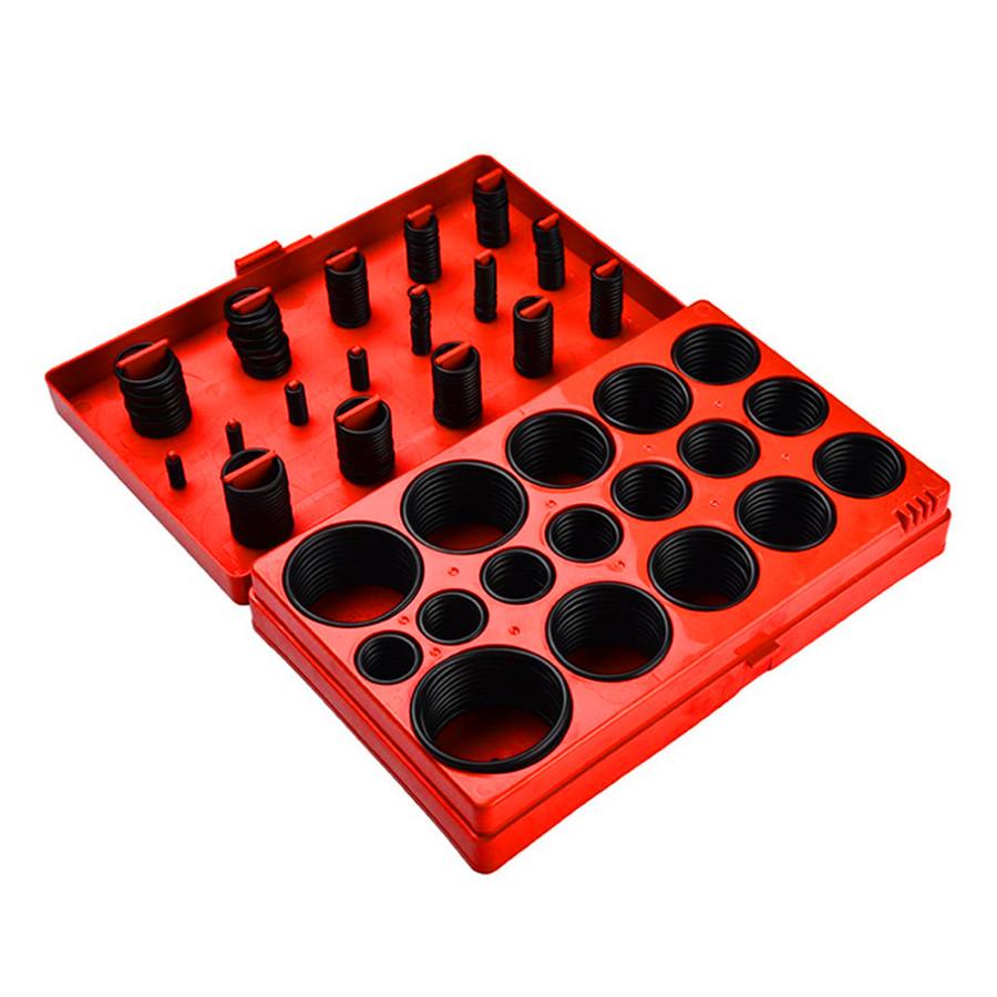 407pcs Rubber O Ring Assortment Set Seal Plumbing Garage Kit with Case O-Ring Wa