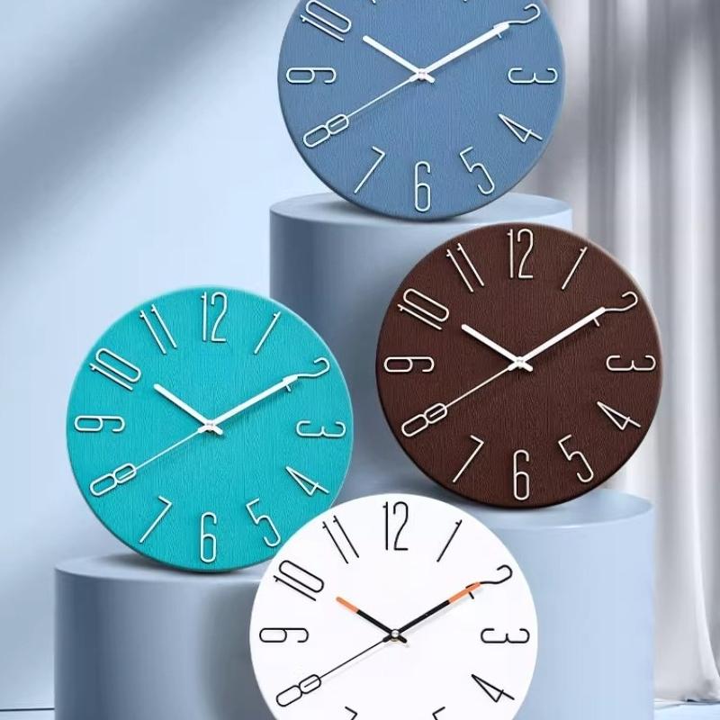 Creative Chinese Style Wall Clocks Modern Art Mural Metal Luxury Wall Art Round Bedrooms Relogio De Parede Ornaments Home Decor