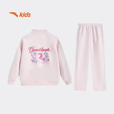 Kids Girls' Spring Knit Sportswear Set A62618728