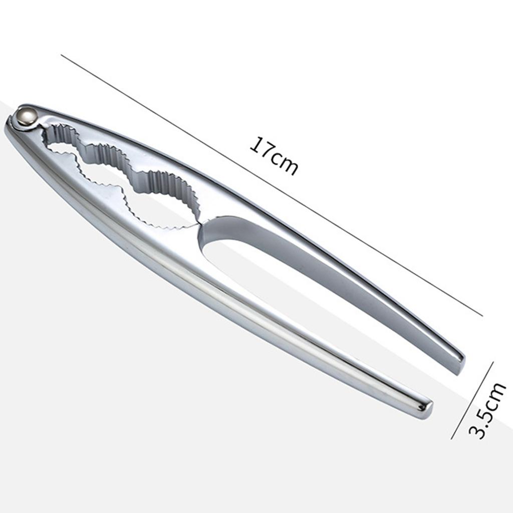 Pinienkerne, Pekannüsse, Haselnüsse, Zange, Küchenhelfer, Nuss-Clip, Multifunktions-Schnell-Walnussknacker, Nussknacker aus Edelstahl