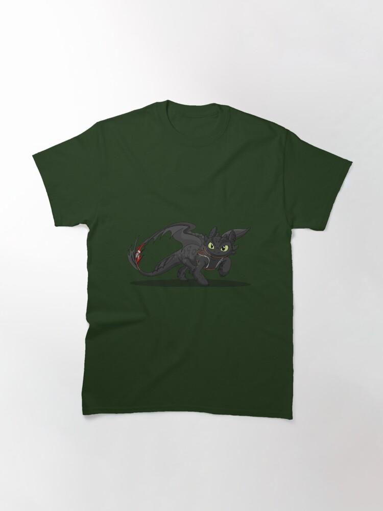 Comment dresser son dragon Krokmou (transparent) T-shirt Classique