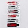 Hot 2pcs Rline R GTI GLI Emblem Car Fender Side Wing Auto Sticker Accessories For Volkswagen VW Golf MK8 Polo Passat Magotan Tig