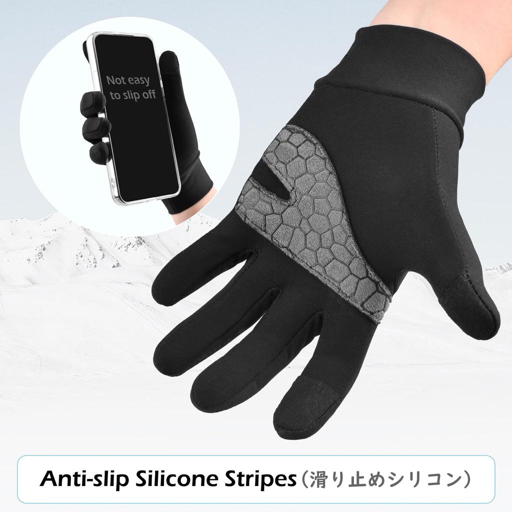 TRIWONDER Winter Warm Cold and Perfect for Outdoor Smartphone and for Boys and Girls Size L Kids' Gloves, Windproof, Activities, Running, Sports,