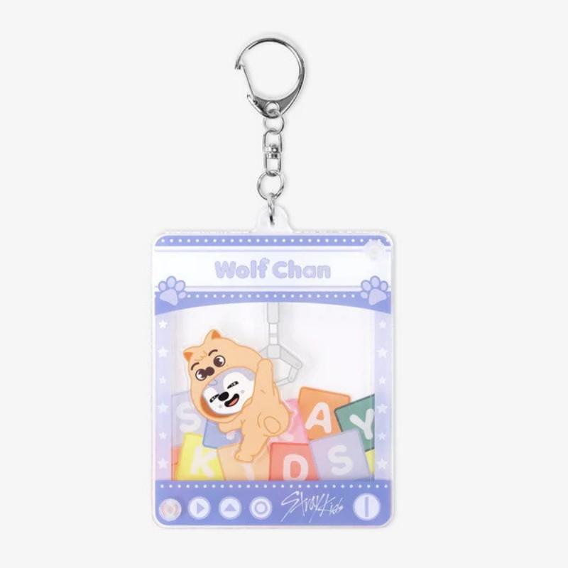 New SKZOO Stray Kids Men's Combination Cartoon Cute Acrylic Keychain Pendant Peripheral Gift