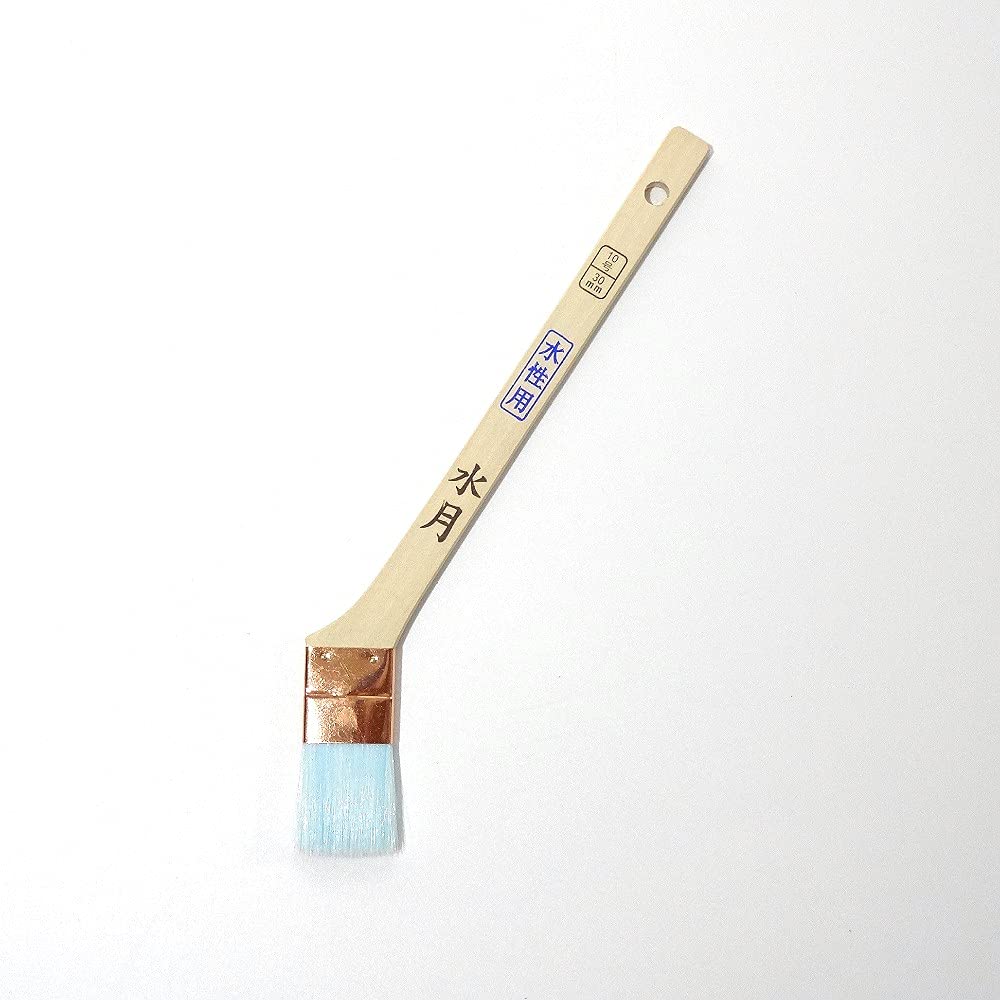 Hakeichi Paint Joint Nylon Gold 10 Brushes Water-Based Brushes, Mizuki, Mejimusi, Bristles, Wrap, 30mm,