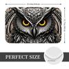 Owl Beliefs Print Anti-slip Doormat Floor Mat Washable Carpet Rug for Kitchen Entrance Home Bathroom Living Room Footpad Mats