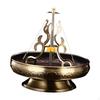 Chinese Holder Burner Metal Frame Desktop Home Decoration Gift Ornaments Stand for Hotel Patio