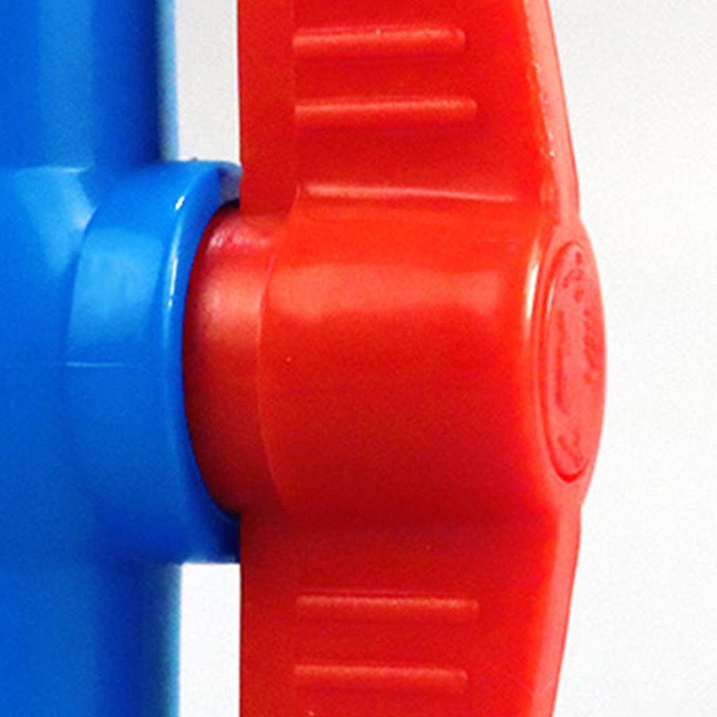 PVC Ball Valve for Water Pipe Threaded Joint Plastic Material Suitable for Household Plumbing