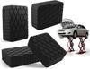Car Jacks Lifting Car Lift Rubber Jack Pad Blocker Jack Pad Shock-Absorbing Support Equipment Elastic Blocks Accessories
