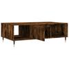 Coffee Table Smoked Oak 104x60x35 cm Wood Based Material