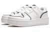 Li Ning Cheese Slip Resistant Abrasion Resistant Low Top Skateboard Shoes Women's White Black AGCU104-1