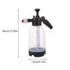 2L Car Washing Spray Pot Foam Spray Pot Spray Type With Pressure Relief Valve For Household Car Spray Hand Pressure Spray Pot